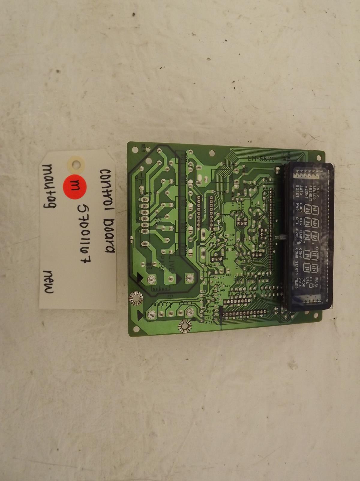 Maytag Microwave 57001167 Control Board New Maytag Microwave 57001167 Control Board New